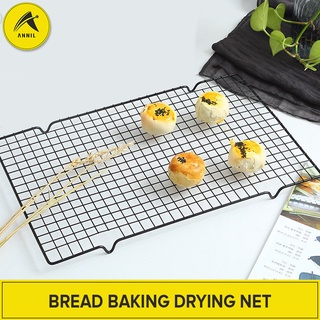 Annil Stainless Steel Bread Baking Drying Net Cooling Rack Biscuit Cake Cooling Stand
