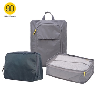 NINETYGO 90FUN Portable Luggage Storage Set Waterproof Storage Bag Wash Bag Shoe Bag Business Trip