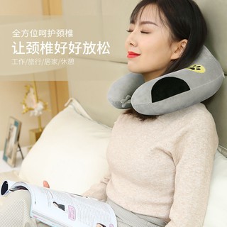 ❈☊❃Zhimengren U-shaped pillow neck pillow portable travel neck cervical spine pillow U-shaped pillow