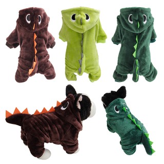 [JS] Halloween Pets Dog Puppy Hoodie Clothes Cute Dinosaur Party Cosplay Costume