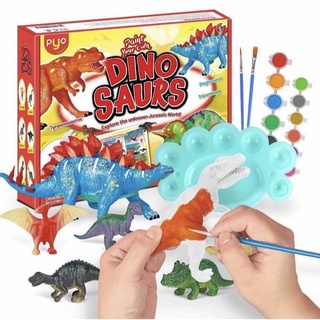 paint your own dinosaur