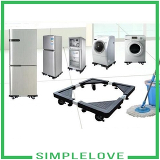 [SIMPLELOVE] Multi-purpose Mobile Base Dorm Fridge Stand Mini Refrigerator Washing Machine FqPf