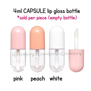 4ml Capsule Lip Gloss Tube Empty Plastic Bottle
