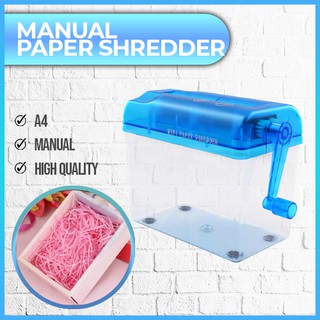 Manual Paper Shredder A4 Handheld Paper Cutting Tool Office Supplies (1)