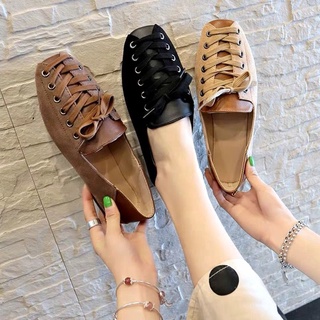 ❐♘Women Fashion Solid Flats Casual Shoes Loafers