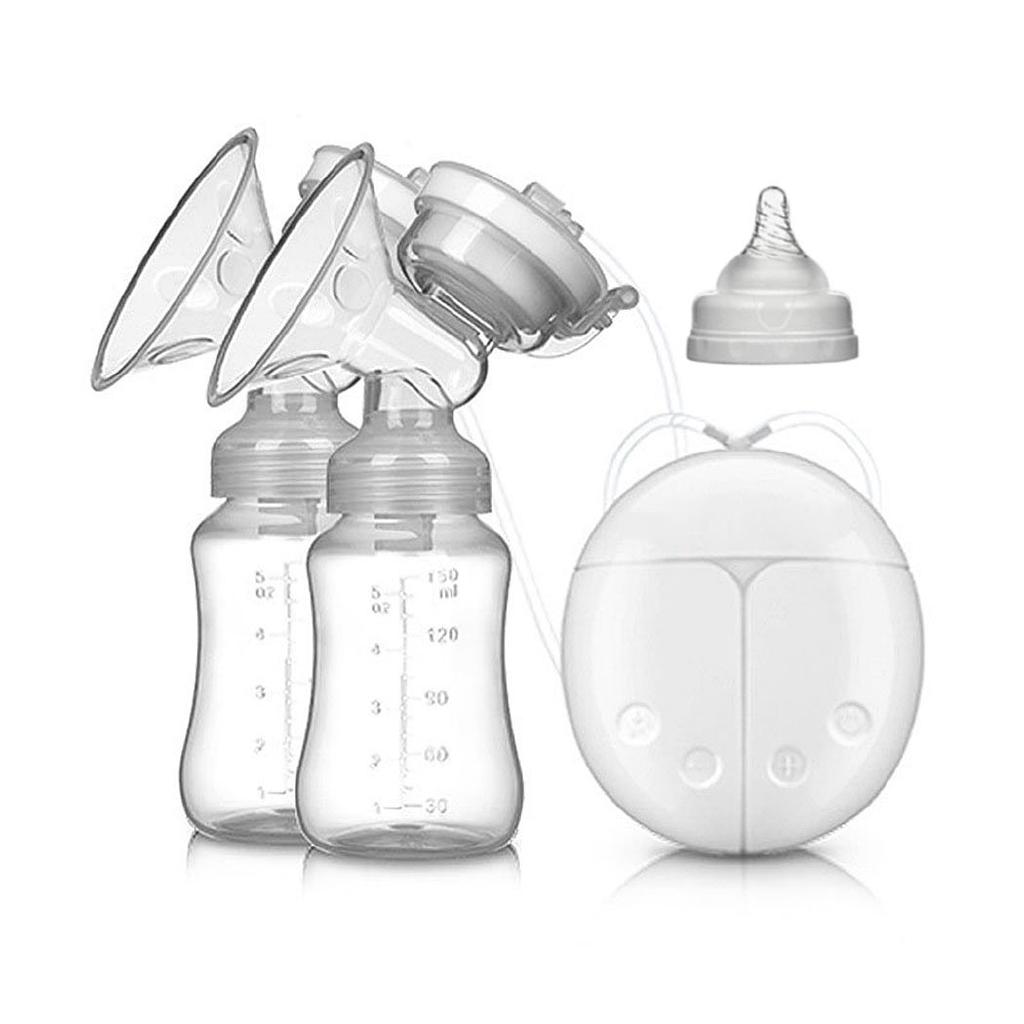 Electric Intelligent Breast Pump, BPA-Free USB Dual Safety Automatic Massage Postpartum Breast Pump (1)