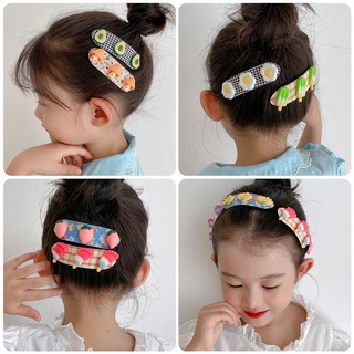 Children's hair accessories broken hair finishing artifact girls do not hurt their hair magic stickers baby bangs stickers girls post sticky