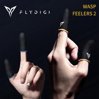 Flydigi Wasp Feelers 2 Finger Sleeve Mobile Game Finger Cover Sweat-Proof Sleeve Press Screen Thumbs Mobile Game Controller Sweatproof Gloves
