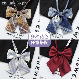﹍✹✑Japanese jk collar flower female college wind shirt mountain blowing knot free student sailor suit tie sweet bear bow tie male
