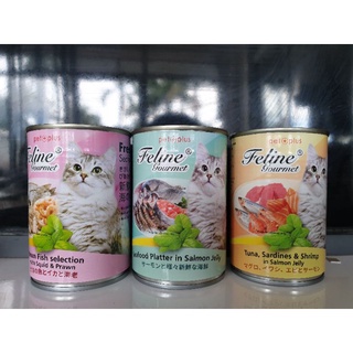 【Spot goods】❀Feline Gourmet Wet Cat Food in Can 400g