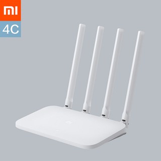 Original Xiaomi Mi WIFI Router 4C Roteador APP Control 64 RAM 802.11 b/g/n 2.4G 300Mbps 4 Antennas