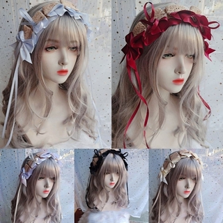 Lolita headband cute all-match multicolor headwear cosplay girl daily dress hairband hair accessories