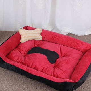 Crosshatch Flat Bed Pets Dogs Cats Bed