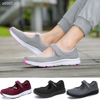 Ready 2019 Spring Autumn Women Breathable Mesh Cloth Anti-Slip Sports Shoes Size 35-42 8MBg