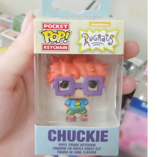 Funko Pocket POP Keychain Rugrats Chuckie Action Figure Toy Key Chain Ring Keyring Keyfob Key Holder (5)