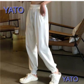 8 Colors Makapal White Unisex Plain Cotton Jogger Pants With Zipper Maliit Korean Size Sweatpants (1)