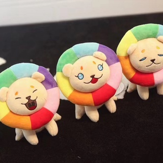 ™⊕❈Japanese colorful lion doll ornaments YUME LION pendant fashion little lion plush doll trend gift