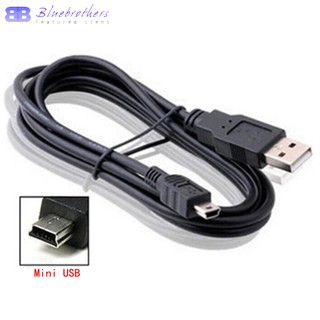 5pin mini usb to usb data cable T-port v3 1m 1.5m 2m MP3 USB2.0 charging cable hdd cable
