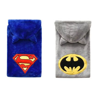 Hooded Baby Kids Bath Towel Bathrobe Superman Batman Style Bath Towel Blanket for 0-6 years Old