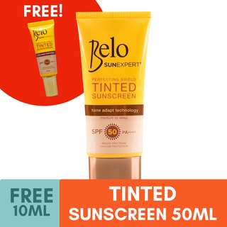 Belo SunExpert Tinted Sunscreen SPF50 PA++++ 50mL + Free 10mL (1)