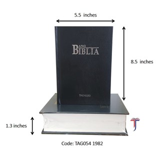 Ang Biblia 1982 - TAGALOG Hardbound Cover 8.5 x 5.5 x 1.3 inches