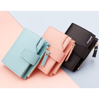 Hasp Women Wallet Fashion Bags For Women Short Wallet Pu Leather Purse Female Money Small Zipper