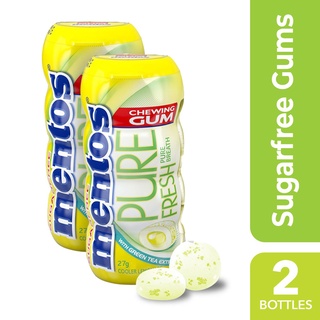 Mentos Pure Fresh Cooler Lemonade Gum - 2 bottles