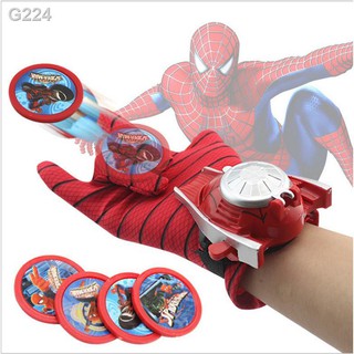 ✤○Kids Spiderman Ironman Batman Launcher Gloves Children Action Figure Toys Boys