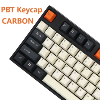 CARBON PBT Mechanical Keyboard Keycap OEM High Sublimation Suitable for 104 87 84 68 64 61 Keyboard