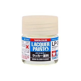 Tamiya LP-24 Semi gloss clear Lacquer Paints
