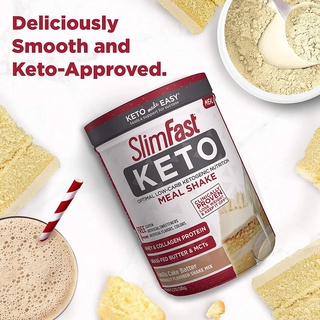 SlimFast Original Creamy Milk Chocolate Meal Replacement Shake Mix - Weight Loss Keto Meal Powder (7)