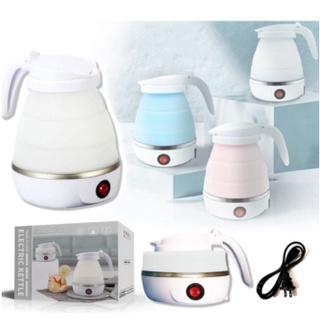 Travel Foldable Electric Kettle, Collapsible Silicone Portable Kettle Boiling WateR