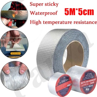 Aluminum Foil Tape ,Super Fix Repair Wall Crack Thicken Butyl Waterproof Tape ,High Temperature Resi