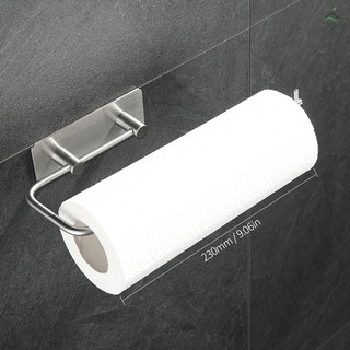 ● Wall Mount Horizontal Paper Towel Holder Kitchen Paper Towel Rack Dispenser Rack for Tissue Roll