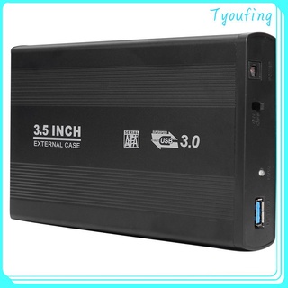 3.5 inch External USB 3.0 to SATA SSD HDD Case Portable Hard Drive Enclosure