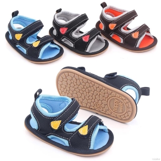 ruiaike Baby Sandal Boys Shoes Breathable Anti-Slip Summer Sandals Toddler Soft Soled First Walkers Shoes
