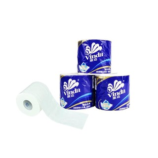 toilet paper∋✹☫Mixtronics.mnl 4PCS Bloom Energy- Vinda Extra Soft Bathroom Tissue Rolls Toilet Paper
