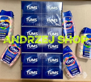 Tums Assorted Fruit & Berries Extra Strength Fort 750mg 100 Tablets (3)