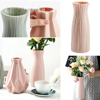Huanglantrading Creative Imitation plastic small vase living room decoration vase hydroponic creative flower vase