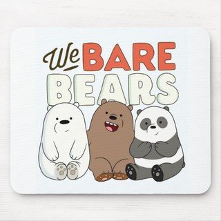 WE BARE BEARS MOUSE PADS