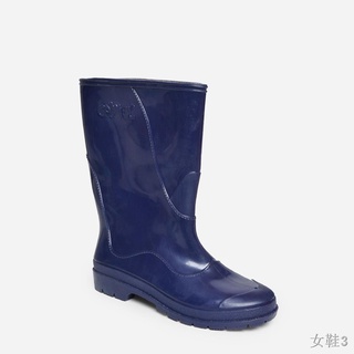 ♨♟Camel Ladies’ Waterproof Rain Boots in Blue