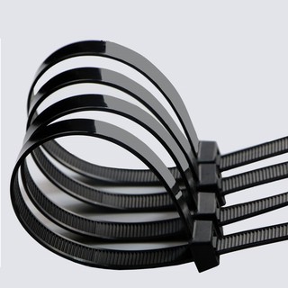Black/Whitw Nylon Cable Tie 100pcs/Pack High Quality CABLE TIES