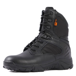 【sale】 DELTA High Cut Man's Tactical Boots Wearable Breathable Combat Boots Size 36-46