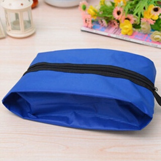 Waterproof Anti Waterproof Travel Shoe Bag-Blue