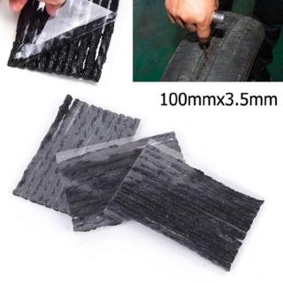 1 Sheet Auto Car Bicycle Tubeless Tire Repair Strips Kit Universal Puncture Recovery Patch Black Seal