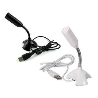 USB Microphone Web Flexible Noise Canceling Mic For Mac PC Computer Laptop Stand
