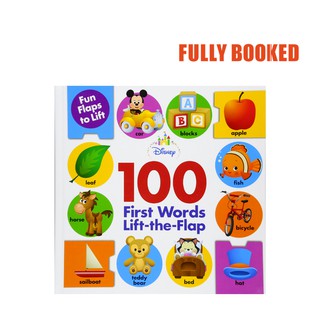 Disney Baby: 100 First Words, Lift-the-Flap (Board Book) by DBG