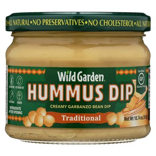 Wild Garden, Hummus Dip, Traditional, 305 GRAMS