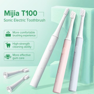 Mijia Sonic Electric Toothbrush USB Rechargeable and IPX7 with Brushing Mode T100 (2)