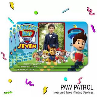 Paw Patrol Ref Magnet Theme Party Souvenirs